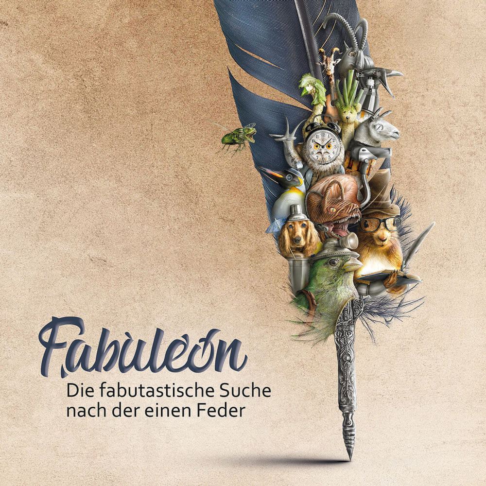 Buchcover Fabuleon - Die fabutastische Suche nach der einen Feder